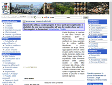 Tablet Screenshot of comune.castelboglione.at.it